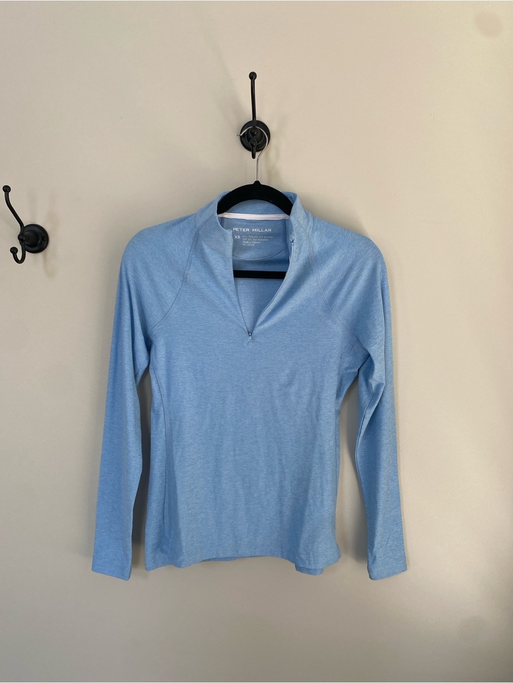 Peter Millar Women's Mélange Raglan-Sleeve Perth Layer Quarter-Zip Pullover XS